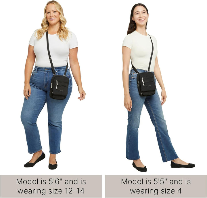Baggallini RFID Journey Crossbody Apfel, Apfel