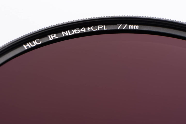NiSi 62 mm, rund, ND64 + CPL