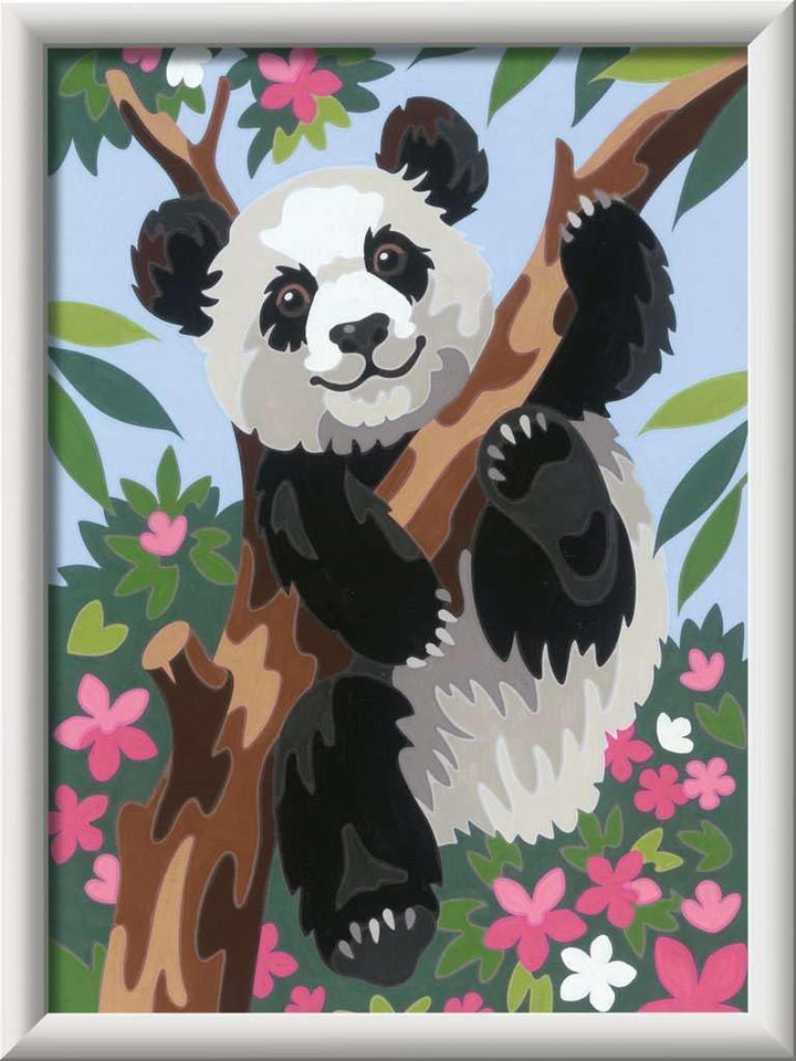Ravensburger Malen nach Zahlen 20161 - Süsser Pandabär Kinder ab 9 Jahren & Malen nach Zahlen 20295