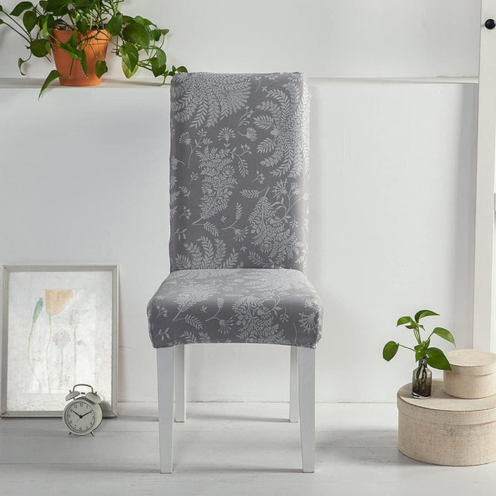 HZDHCLH Stuhlhussen 4er Set Stuhlbezüge Stretch abnehmbar, waschbar, Esszimmerstuhl-Schutzsitz für H