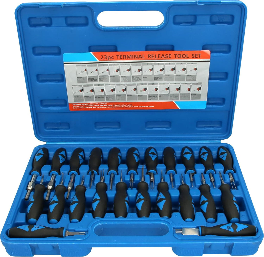 BRILLIANT TOOLS BT511100 Stecker-Entriegelungswerkzeug-Satz, 23-tlg [Powered by KS TOOLS]