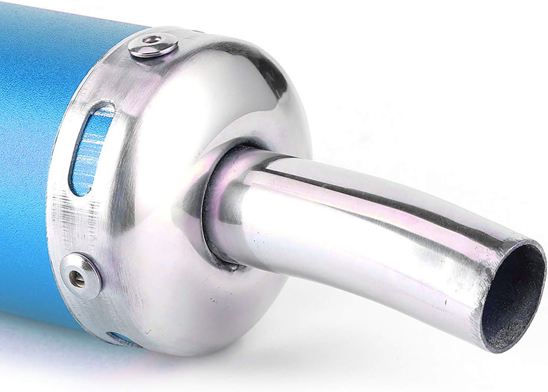 2 takt Auspuff Schalldämpfer Rohr für Motorräder, Auspuff Schalldämpfer aus Edelstahl rohr 20 mm (0,