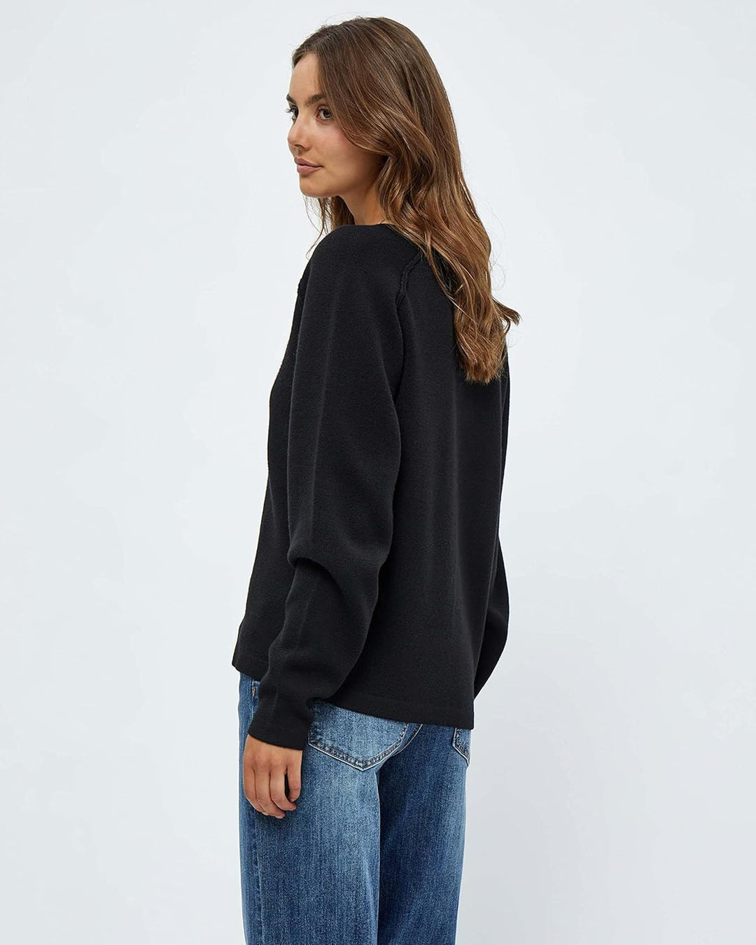 Desires Damen Kaiona Pullover mit V-Ausschnitt S Schwarz, S Schwarz