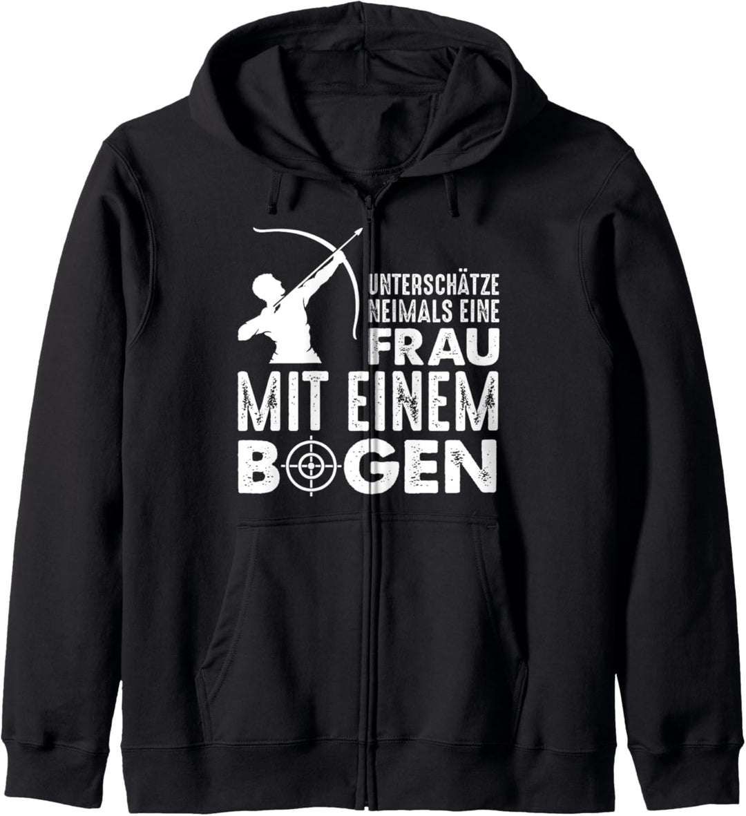 Bogensport - Bogenschiessen - Bogenschütze ARCHER Geschenk Kapuzenjacke