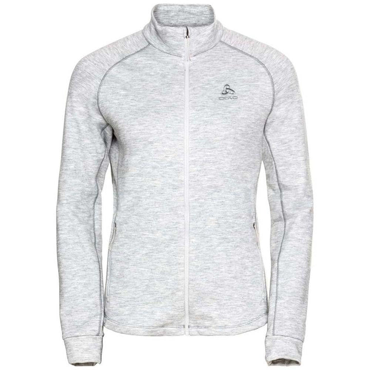Odlo Damen Berra_542511 Mid Layer mit Reissverschluss (1er Pack) L Grey Melange, L Grey Melange