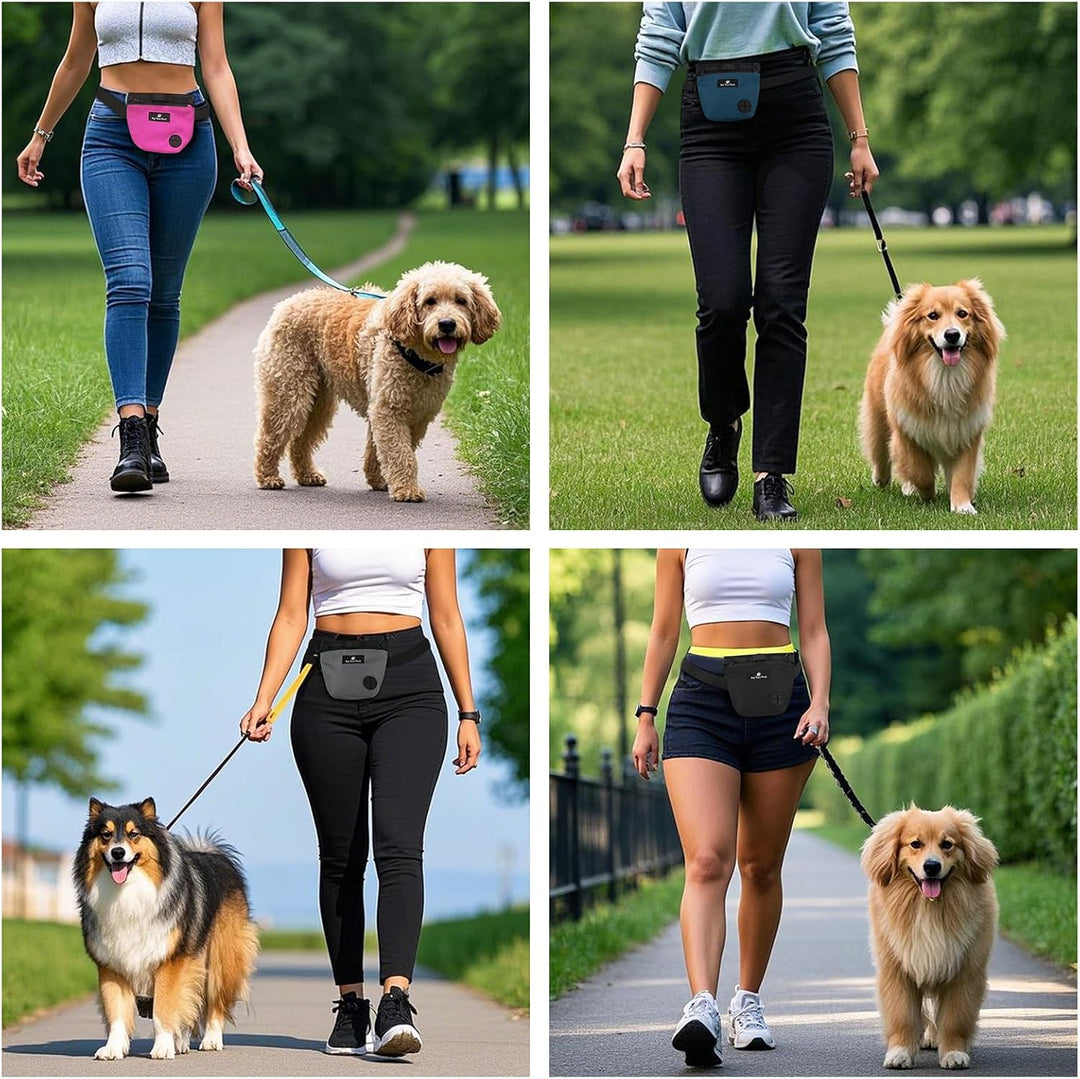 Hundetrainingstasche mit Magnetverschluss, Hüfttasche für das Training von Haustieren im Freien, mit
