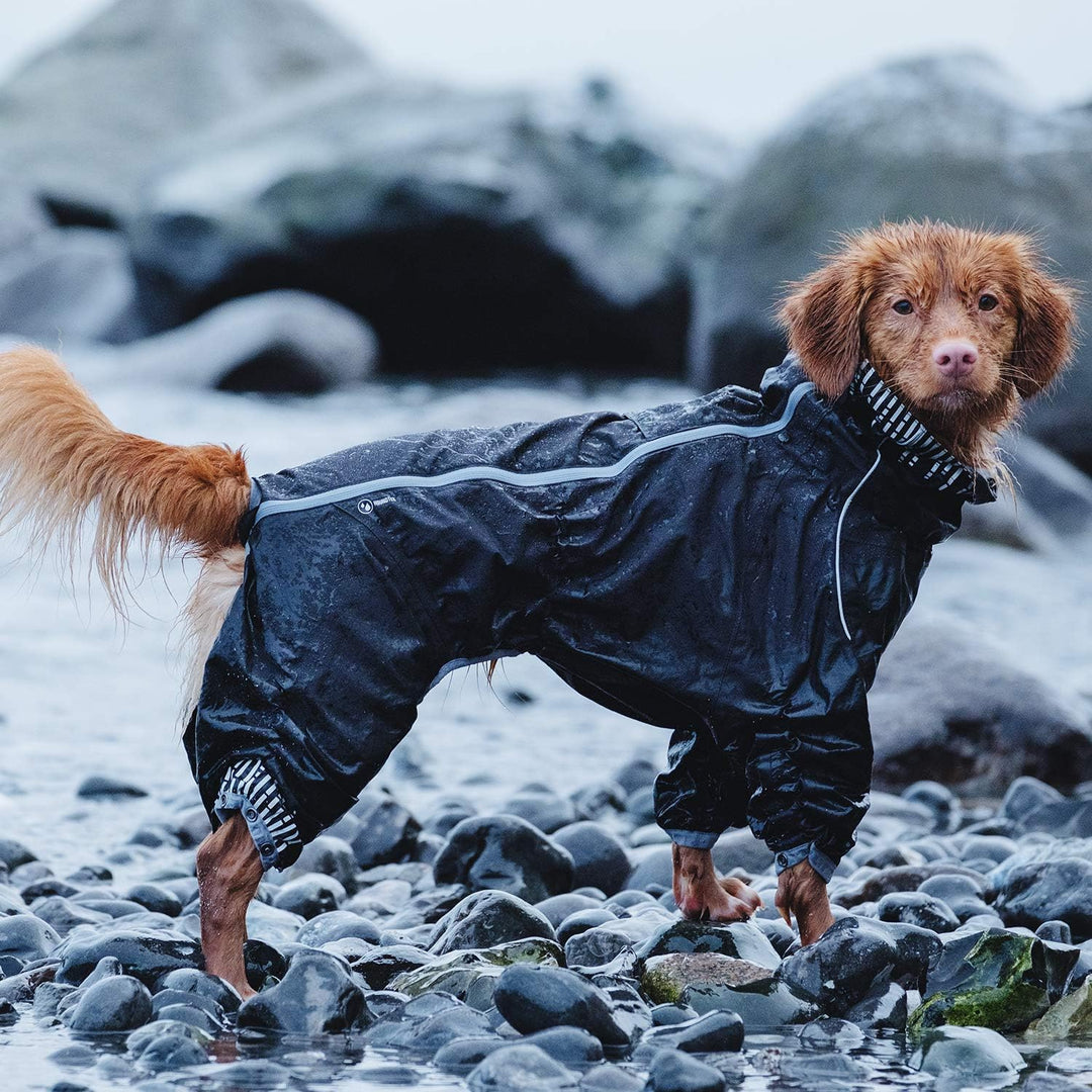 Hurtta Regenmantel für Hunde, 12M, Raven 12M raven, 12M raven