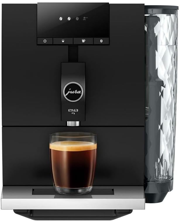Jura Cafetera automática ENA 4, Schwarz, Schwarz