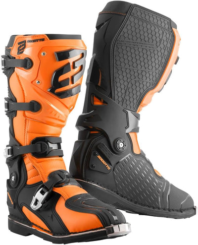 Bogotto MX-7 S Motocross Stiefel, orange/schwarz, 43