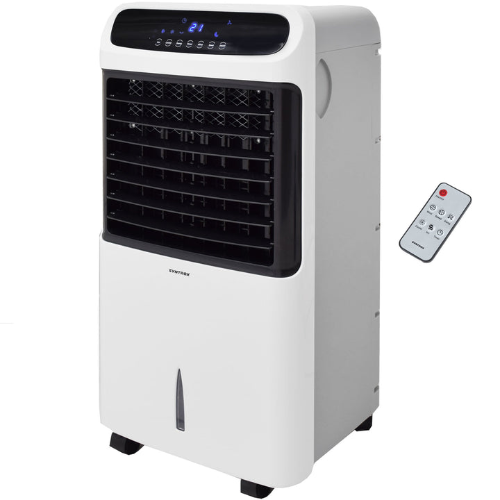 Syntrox Germany 4 in 1 Luftkühler Luftbefeuchter Lufterfrischer und Ventilator mit Touch Panel und F