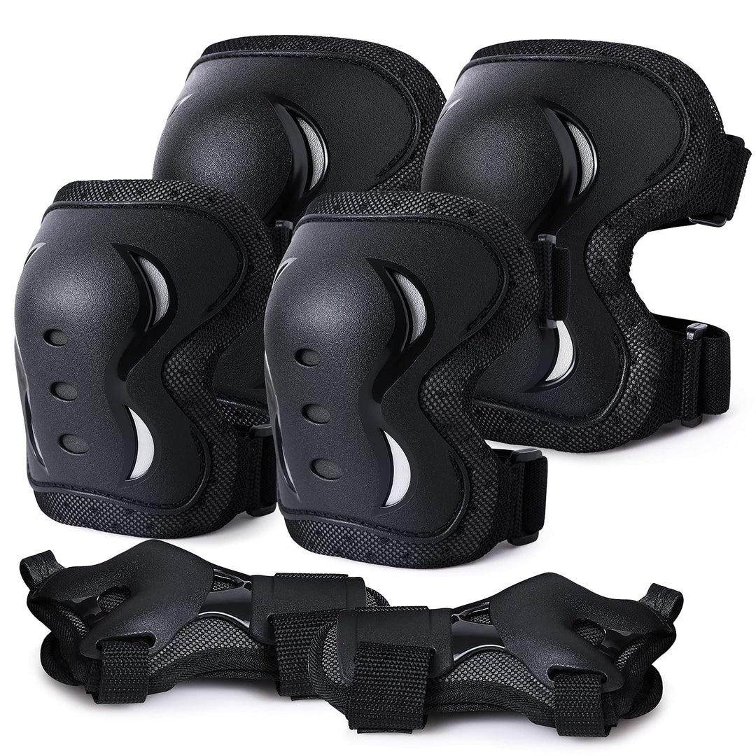 Kinder Erwachsene knieschoner set Protektoren - Inline Skates knieschoner- Schoner inliner Damen 6 i