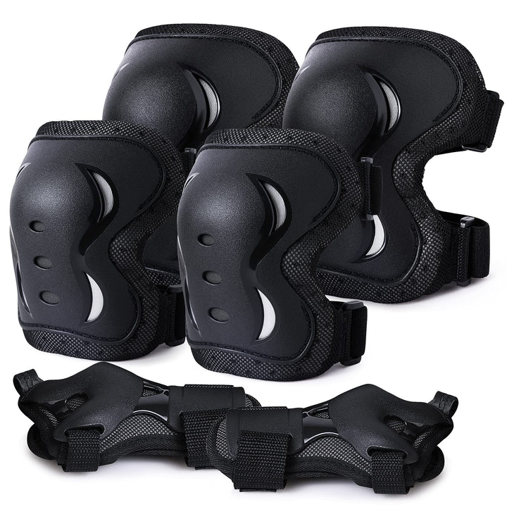 Kinder Erwachsene knieschoner set Protektoren - Inline Skates knieschoner- Schoner inliner Damen 6 i