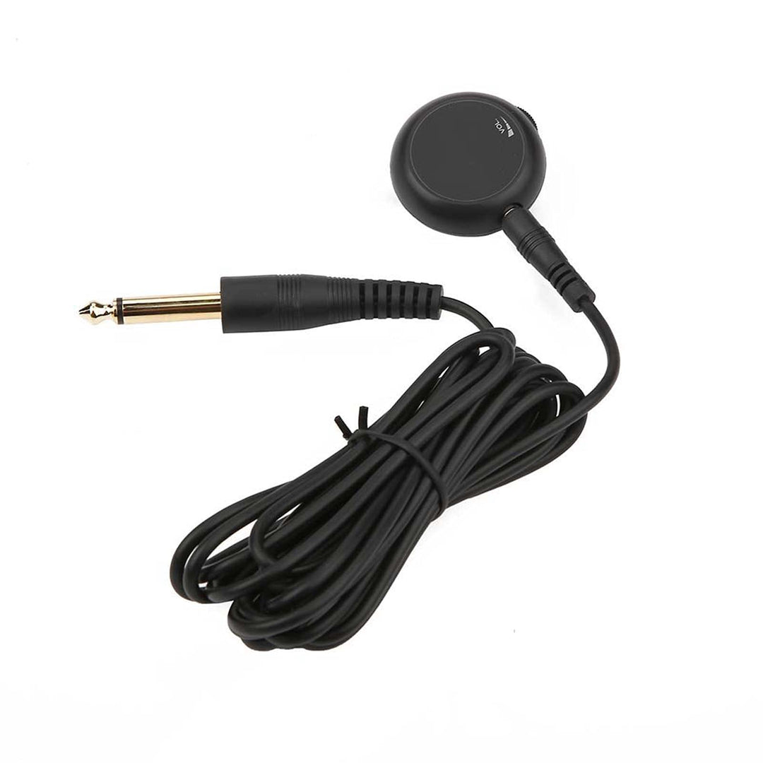 Drfeify Gitarren-Tonabnehmer, Kontaktmikrofon-Wandler Mini-Piezo-Tonabnehmer Playing Accessories für