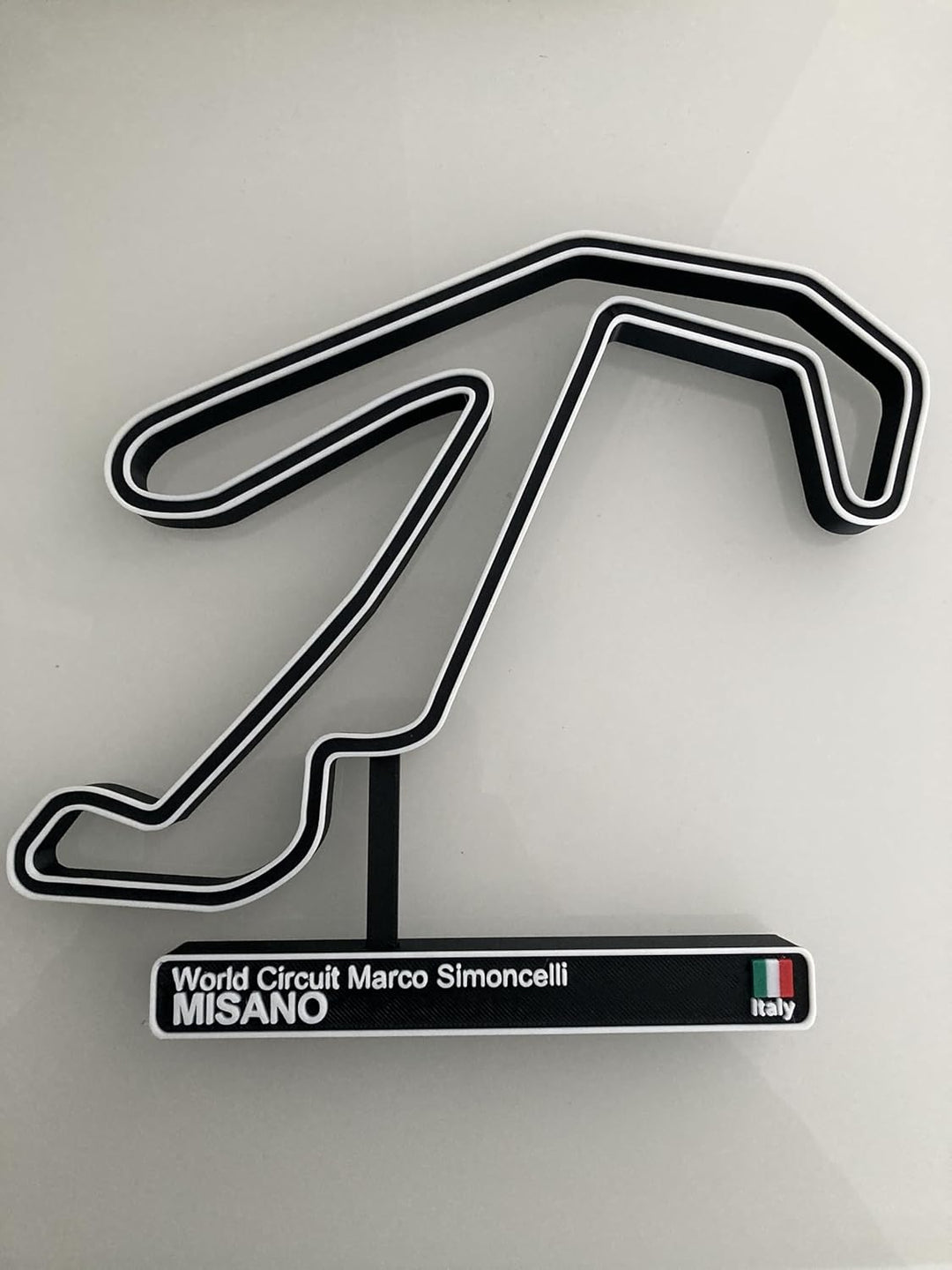 Misano-Rennbahn, 3D-Rennbahn, Auto-Dekoration