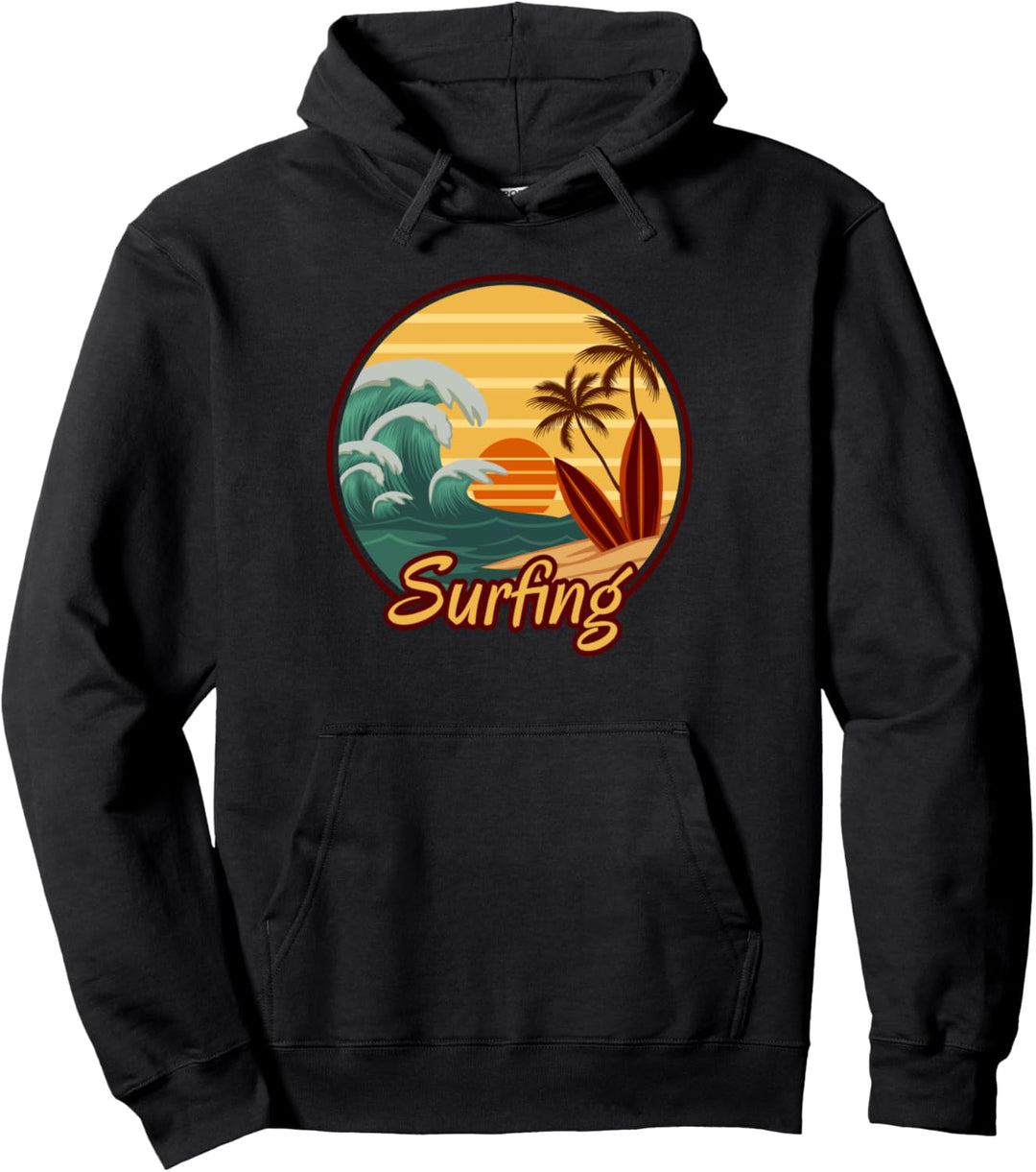 Hipster Hello Sommer Urlaub Reisen Hawaiihemd Party Pullover Hoodie
