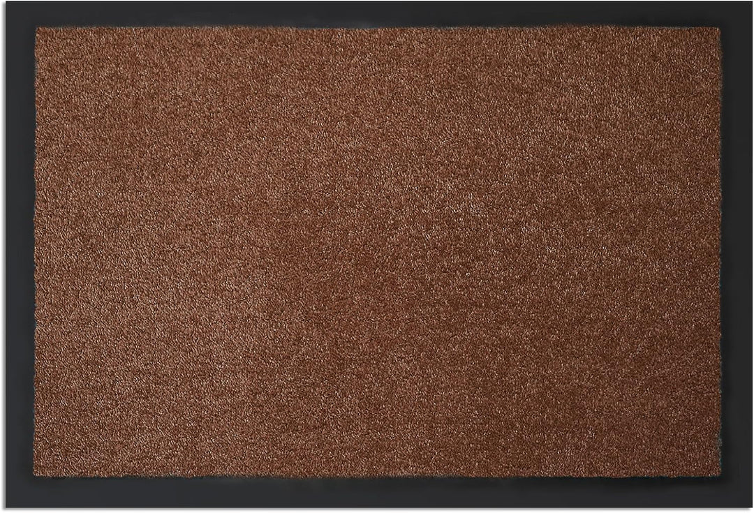 Floordirekt Schmutzfangmatte Monochrom | Fussmatte in 10 Grössen & 8 Farben | Türmatte für innen & a