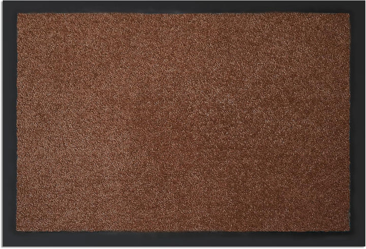 Floordirekt Schmutzfangmatte Monochrom | Fussmatte in 10 Grössen & 8 Farben | Türmatte für innen & a