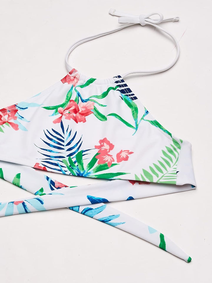 Kanu Surf Girls' Mahina Beach Sport Halter Bikini 2-Piece Swimsuit