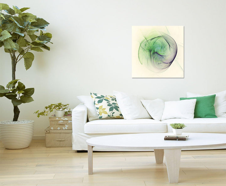 Paul Sinus Art Ursprung der Innigkeit - Abstrakt385_60x60cm Bild auf Leinwand Liebe Versöhnung Versc