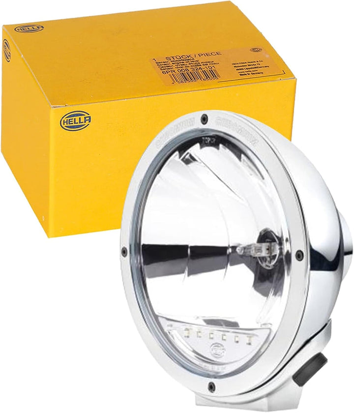 HELLA - Halogen/Hybrid-Fernscheinwerfer - Luminator Chromium - ECE-R7/E1 3047/ECE-R112/E - 1F8 007 5