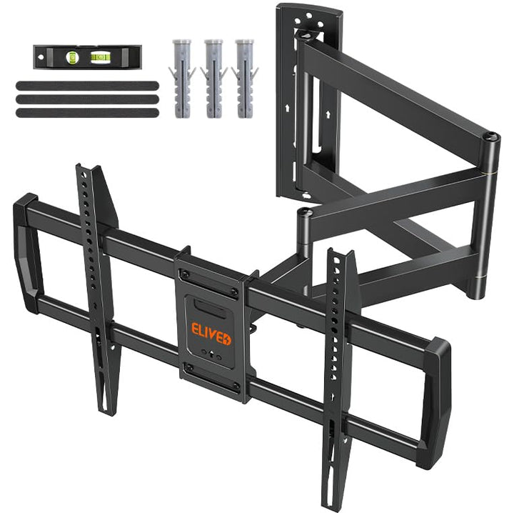 ELIVED 762 mm lange TV-Wandhalterung für die meisten 107,7-190,5 cm (42-75 Zoll) Fernseher, lange Ve