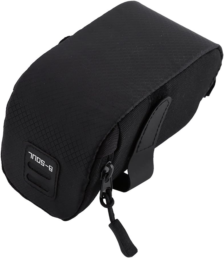Fahrrad Satteltasche, Fahrrad unter Sitztasche Hecktragebeutel Fahrradzubehör(Schwarz)