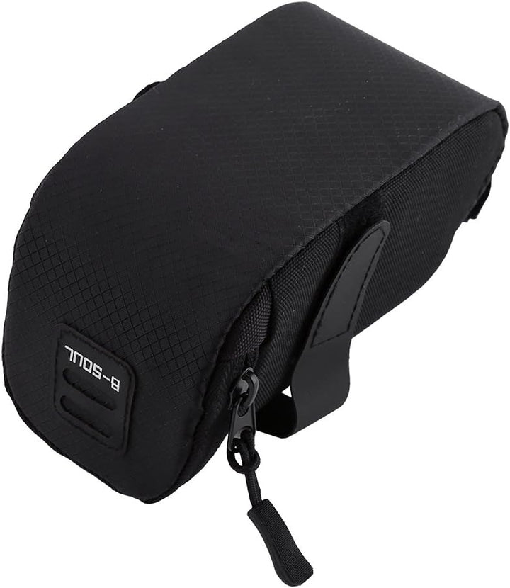 Fahrrad Satteltasche, Fahrrad unter Sitztasche Hecktragebeutel Fahrradzubehör(Schwarz)