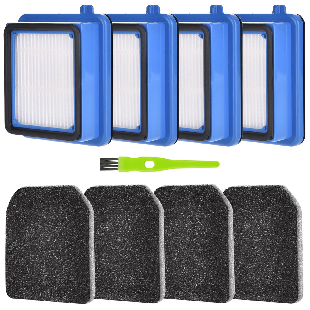 QX7 Filter für AEG 4 Stück Filter Zubehör Set für AEG QX6 QX7 QX8-2 ASKW1 Staubsauger Filterset Ersa
