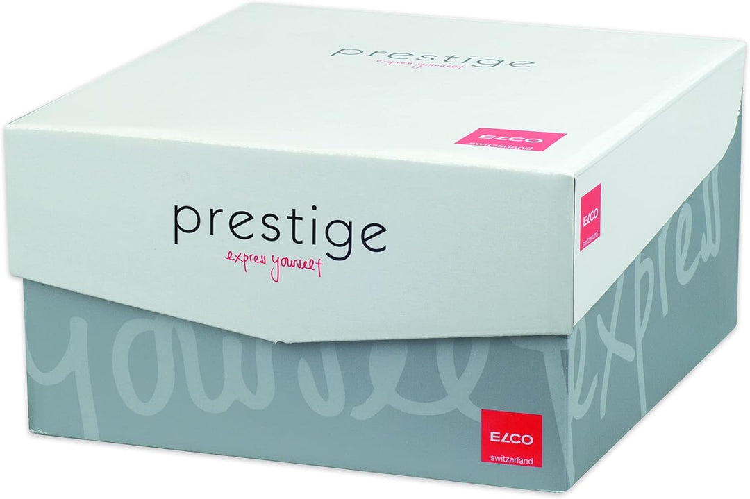 ELCO 42686 Prestige Briefumschlag, C6, 120 g, hochweiss, c6 (162x114mm) für papierformat a6