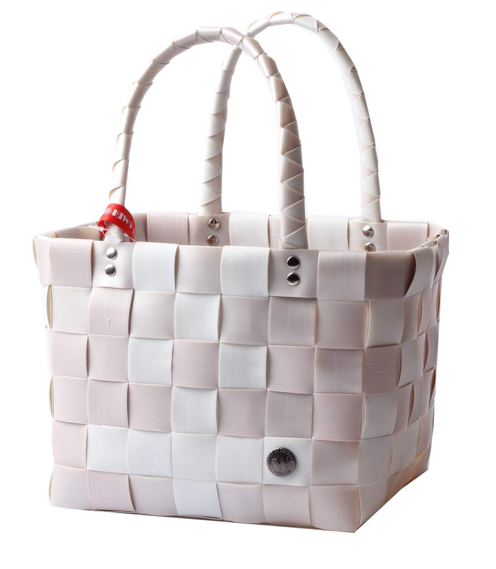 Mini Shopper Ice-Bag Witzgall, 5008-24 creme/silber kleiner Einkaufskorb