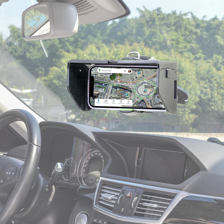 TFY Sonnenblende für Mobiltelefone & Fernbedienungen – klare Sicht, einfache Einrichtung