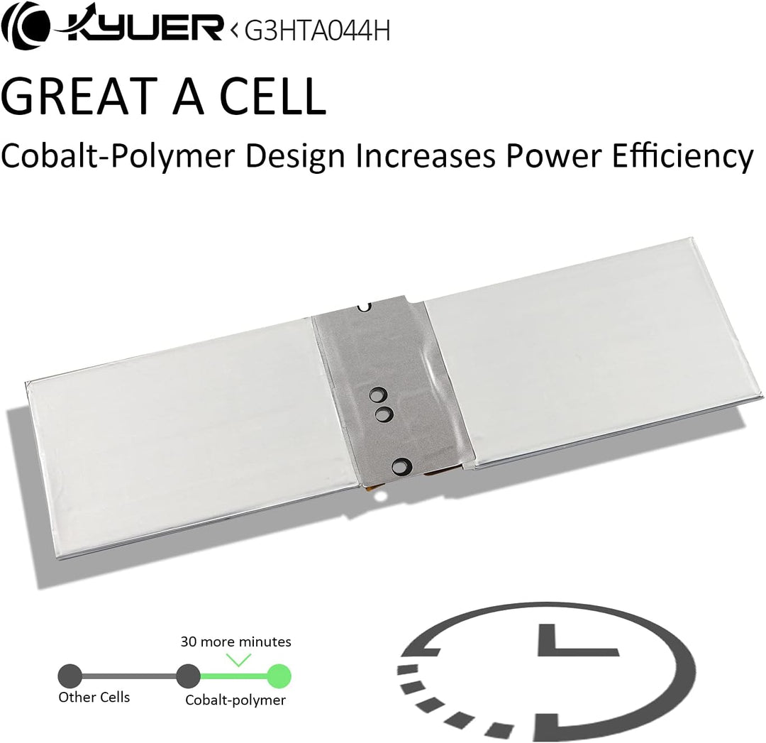 K KYUER 18Wh G3HTA020H G3HTA044H Laptop Tablette Akku für Microsoft Surface Book 1 1703 1704 1705 CR