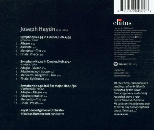 Londoner Sinfonien 95,97,98, Audio-CD
