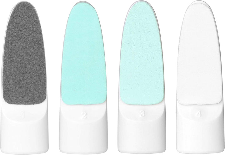 Remington Nagelfeile elektrisch (Maniküre Set &amp; Pediküre Set), 4-faches Feilensystem, beidseitige Fe
