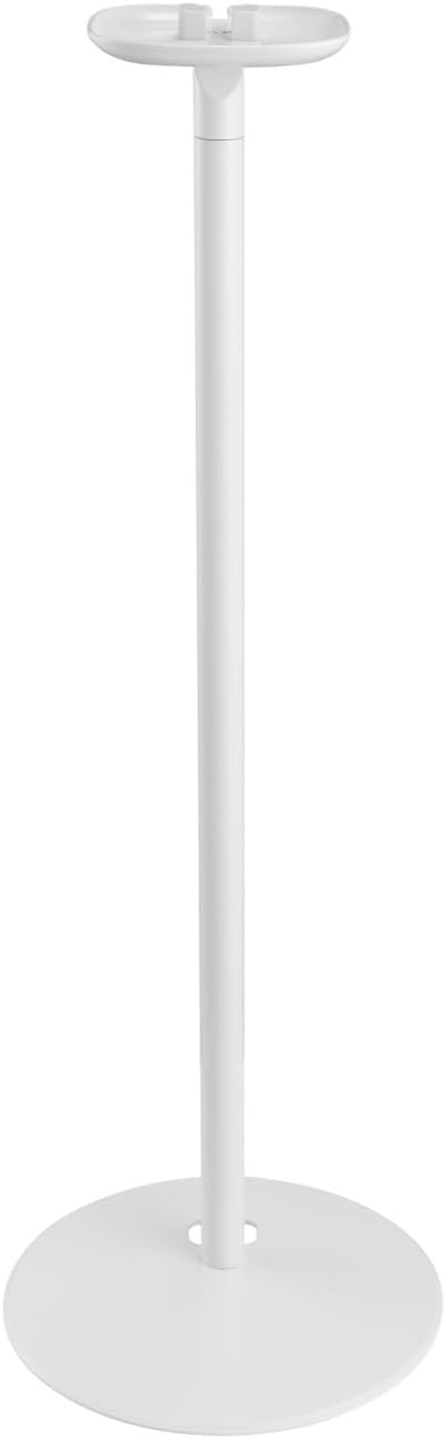 2 x Ständer für SONOS ONE/SL und Play 1 Lautsprecher Boxen Halter Lautsprecherständer Play:1 Weiss w