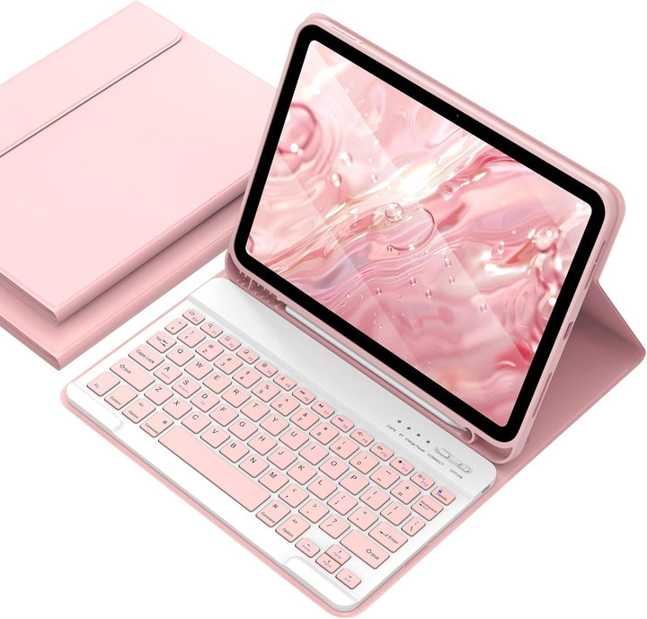 aMZCaSE Tastatur Hülle für iPad Air 5 und 4 Gen 10,9" 2024/2022/2020,iPad Pro 11" Tastatur Hülle 202