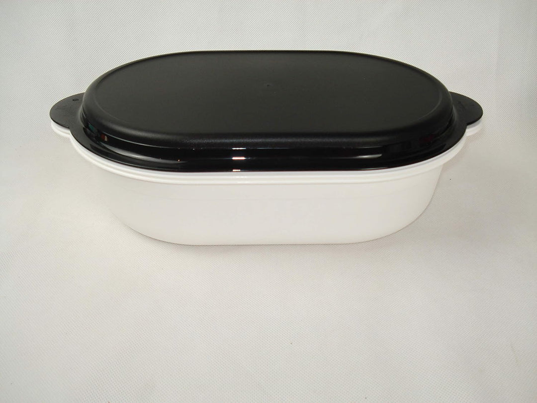 TUPPERWARE 4,0 L Super Servierstar Siebservierer Sieb schwarz by Tupperware