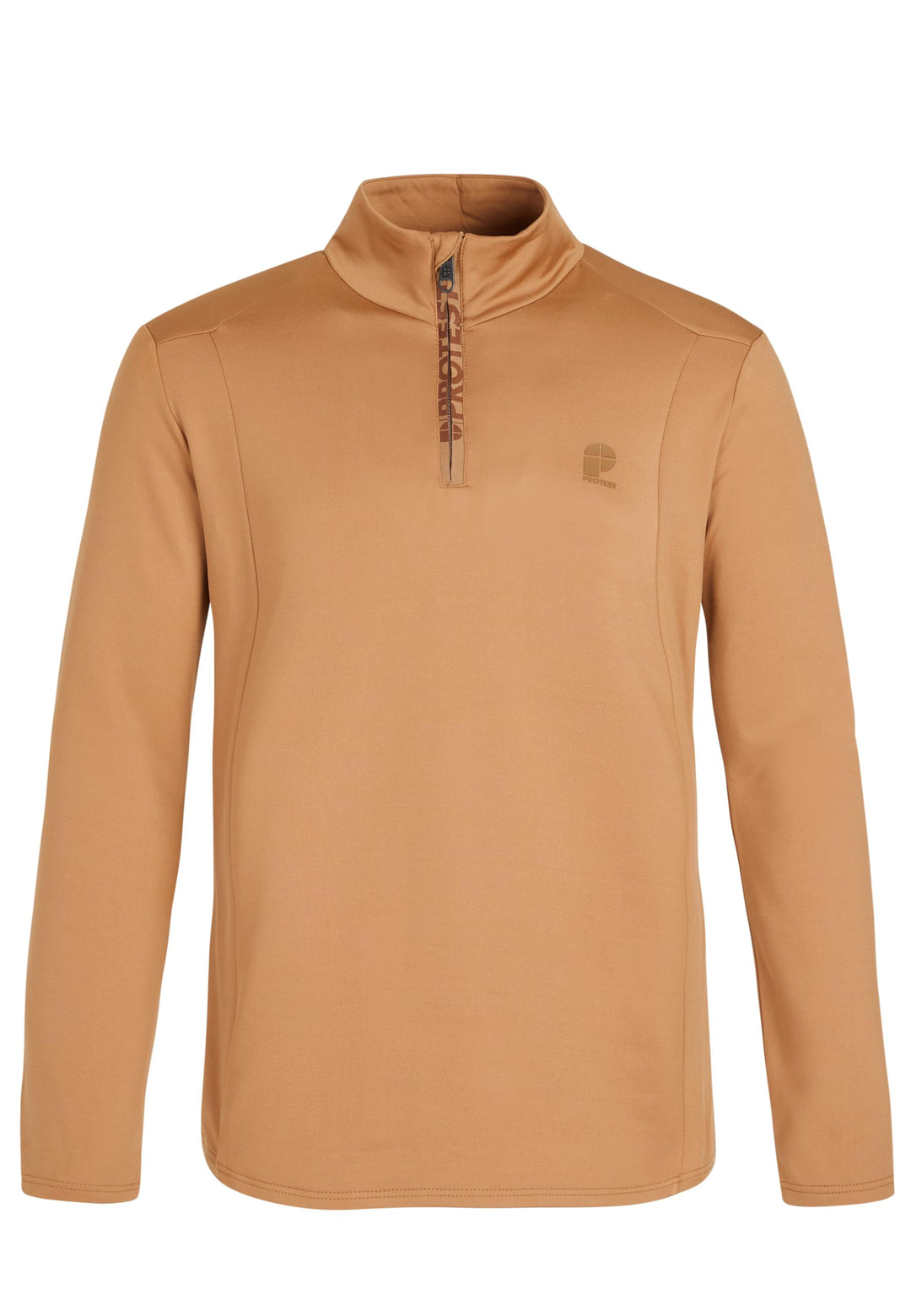 Protest Herren 1/4-reissverschluss WILL XS Fudgecamel, XS Fudgecamel