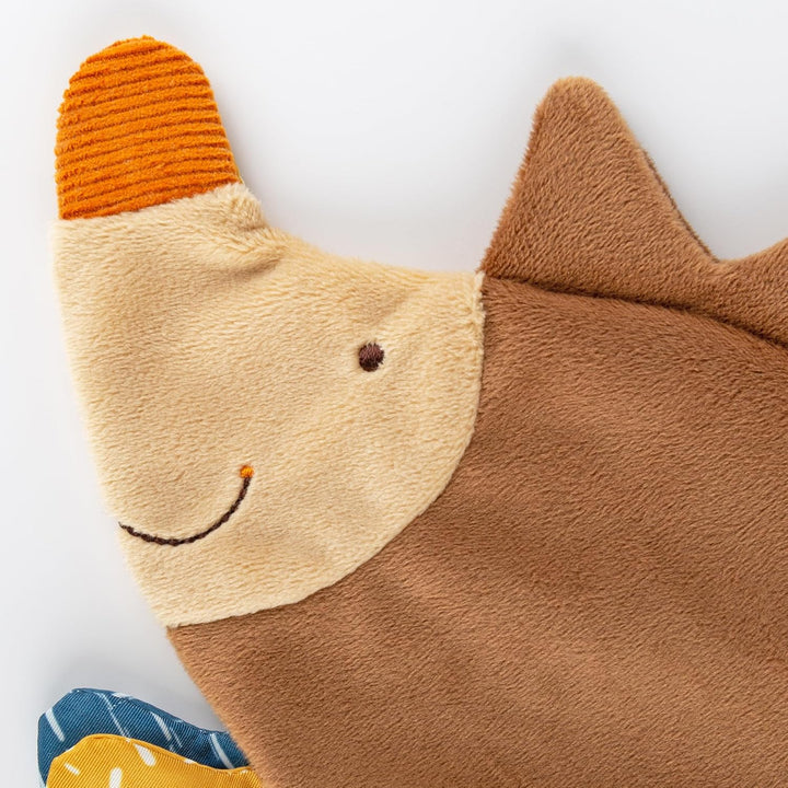 43094 SIGIKID Knistertuch Igel Baby Geschenk Braun/Igel, Braun/Igel