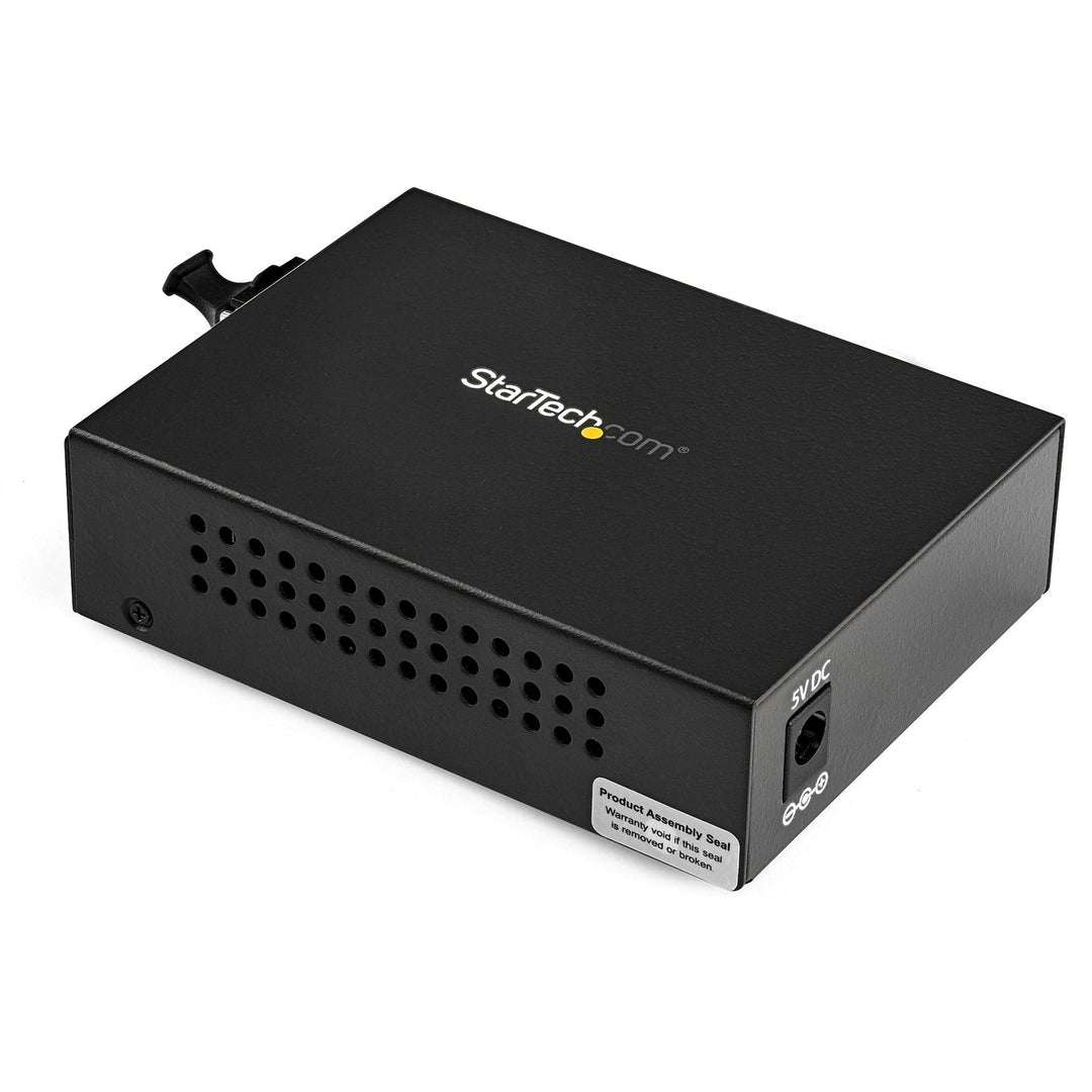 StarTech.com Multimode (MM) LC Glasfaser Medienkonverter für 10/100/1000 Netzwerk - 550m - Gigabit E