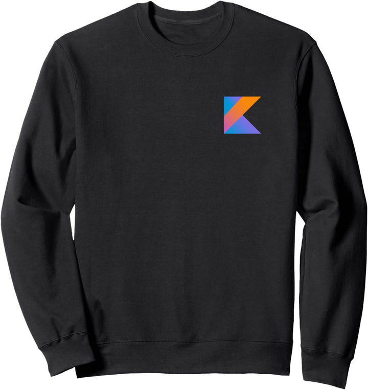 Kotlin Programmierlogo für Programmierer Sweatshirt