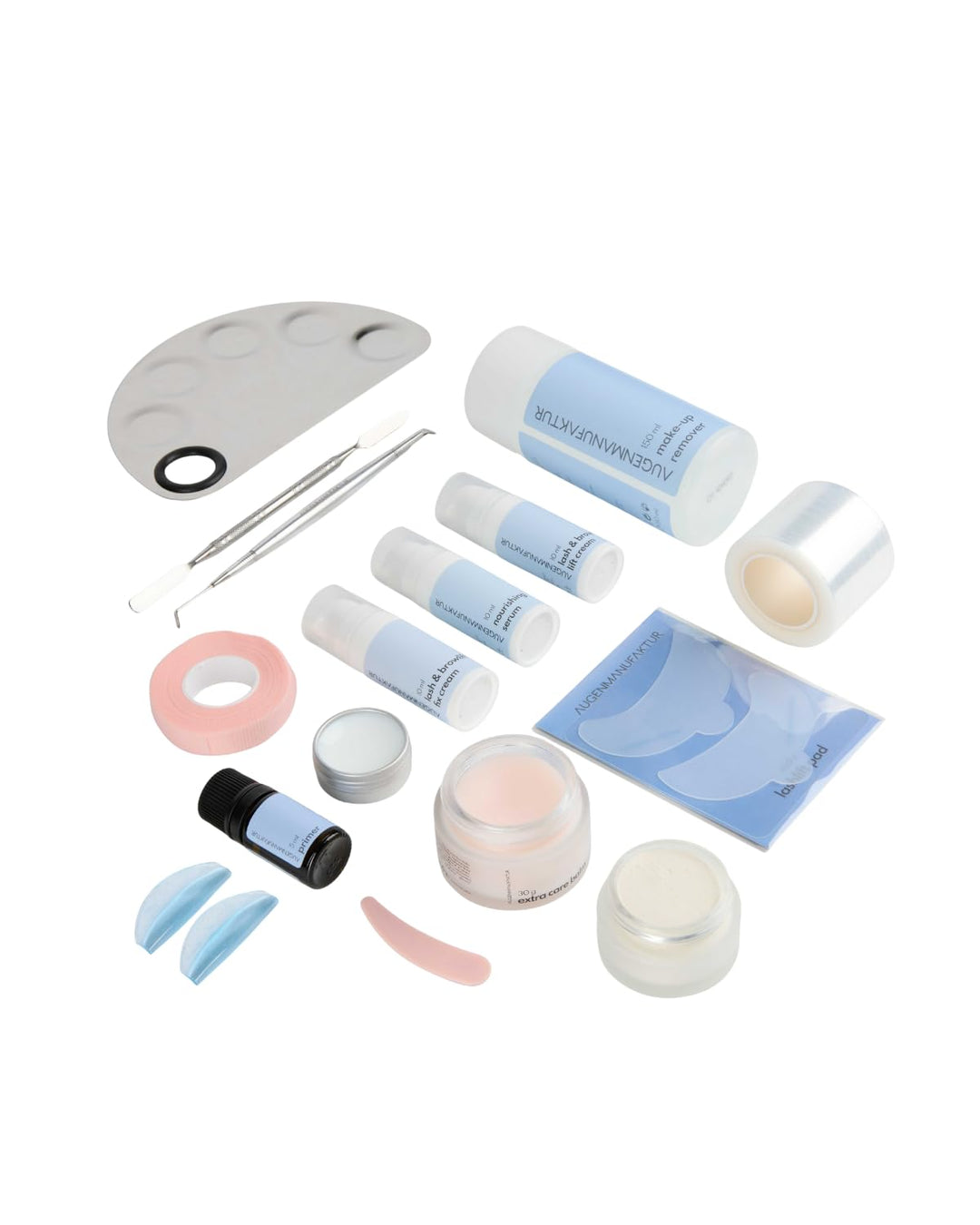 Augenmanufaktur Korean Lash Lifting Set – Wimpernlifting Profi Kit für lange, voluminöse, natürliche