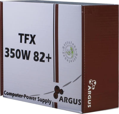 INTER-TECH TFX-350W Netzteil 80mm Luefter aktive PFC 1x20+4pin 1x4+4pin 1x PCIe 6+2 2X IDE 3xSATA 1x