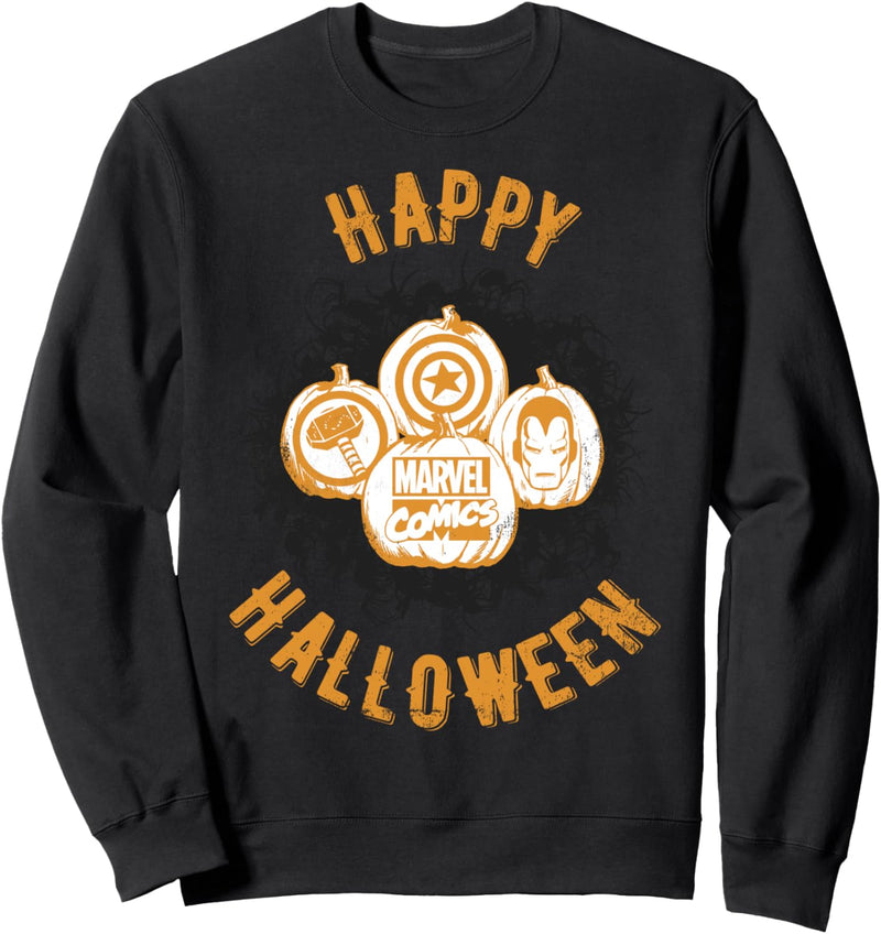 Marvel Avengers Pumpkins Happy Halloween Sweatshirt