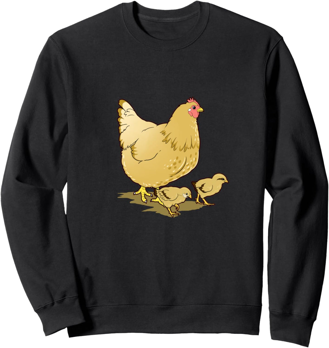 Niedliches Huhn Geschenk Hühner Und Henne Sweatshirt