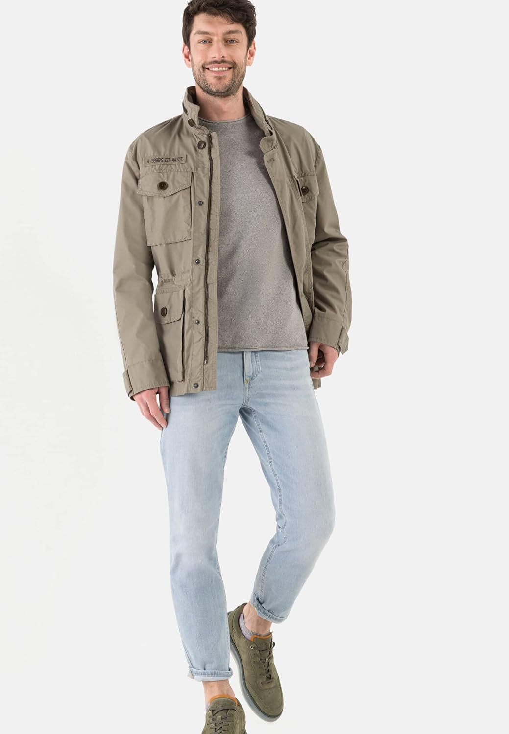 camel active Herren Jacke, Khaki