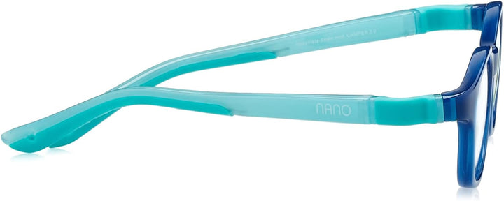 NANOVISTA Unisex Kinder Sonnenbrille 46 Marino Cristal/Azul Glow, 46 Marino Cristal/Azul Glow