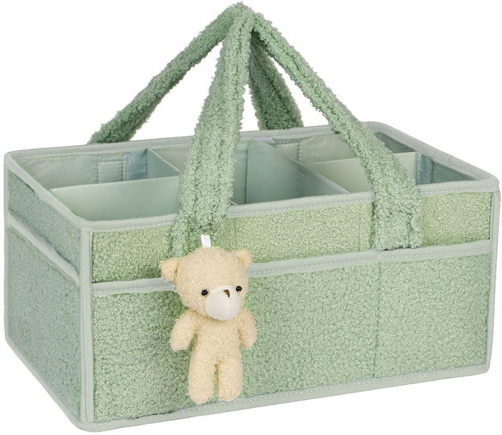 Baby Windel Caddy Organizer, Windel Organizer, Tragbarer Wickeltasche organizer, Plüsch Baby Diaper