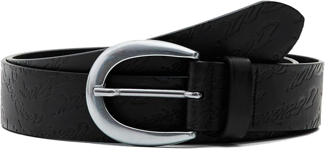 Desigual Damen Guertel 22WARL04, Farbe: Schwarz (2000), Size 85