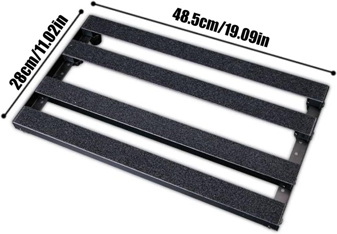 Kleines Gitarrenpedalboard - Legierungs Effekt Pedalboard für Gitarren - Präzisionszubehör Für Musik